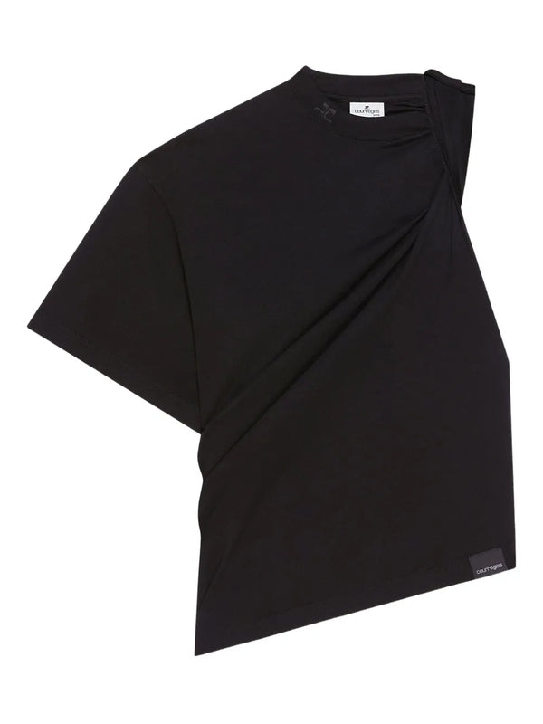 Courrèges Black Half Sleeve