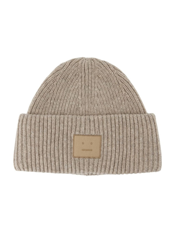Acne Studios Beige Beanies