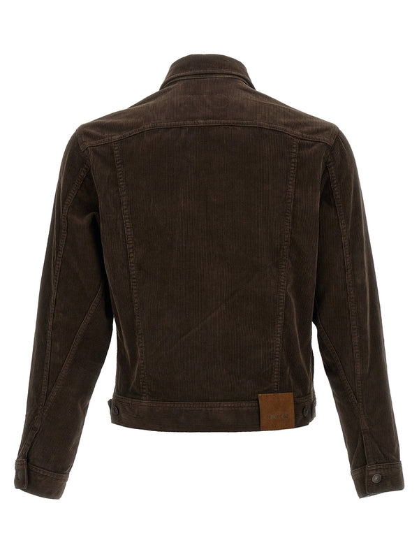 Tom Ford Brown Trucker