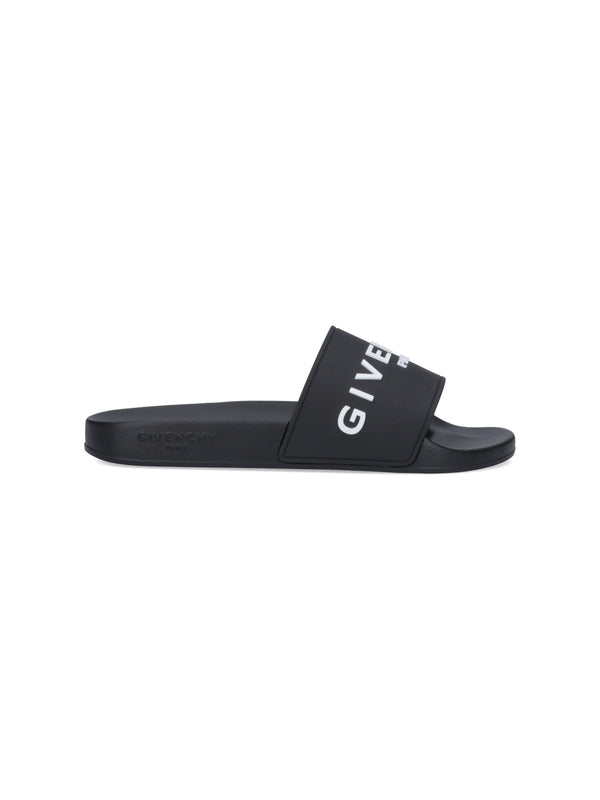Givenchy Black Slides