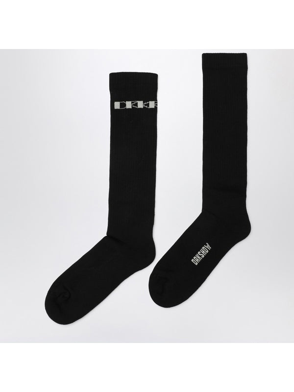 Rick Owens Drkshdw Black Socks