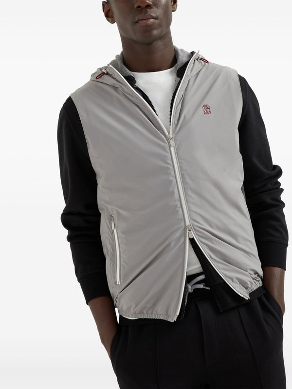 Brunello Cucinelli Gray Vest