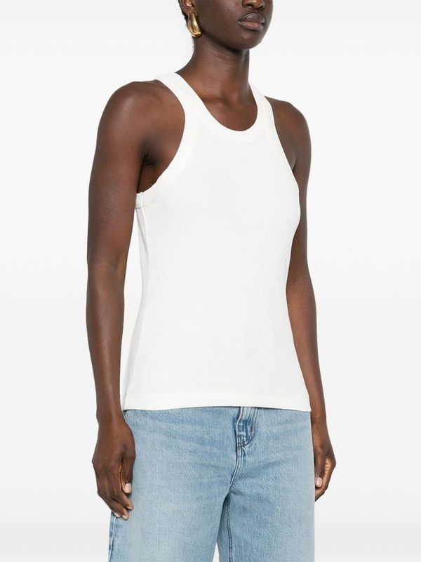 Crewneck Rib
  Cotton Tank Top