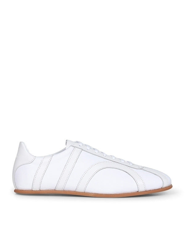 Toteme White Low Top Sneakers