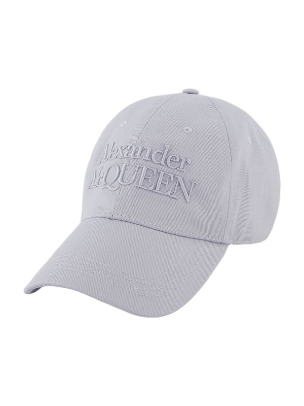 Alexander Mcqueen Grey Cap