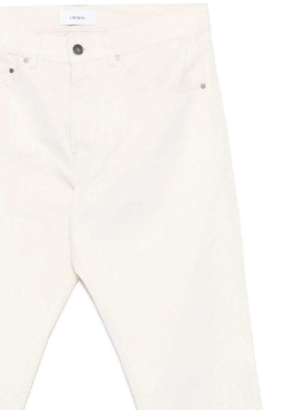 Lardini White Denim Pants