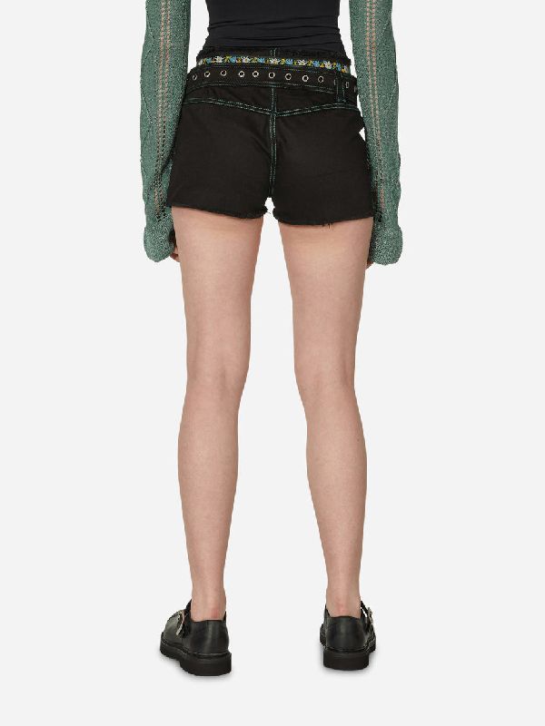 Robin Belted Denim Shorts