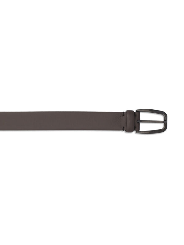Z Zegna Brown Leather Belts
