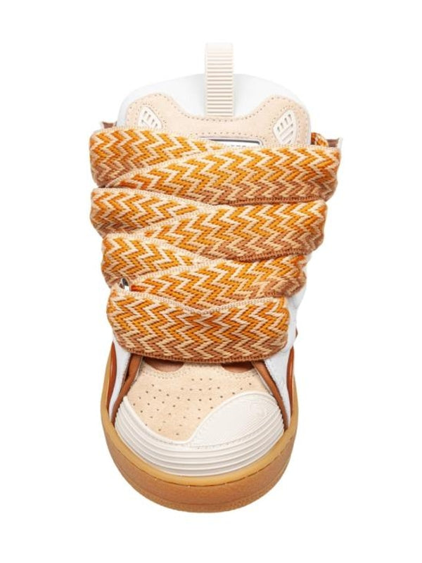 Lanvin Beige Low Top Sneakers