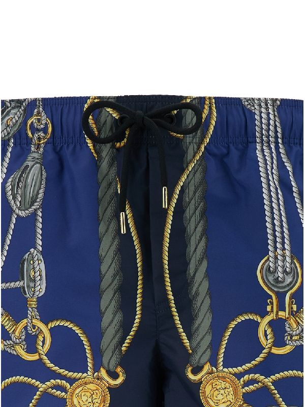 Nautical Printing Swim Shorts