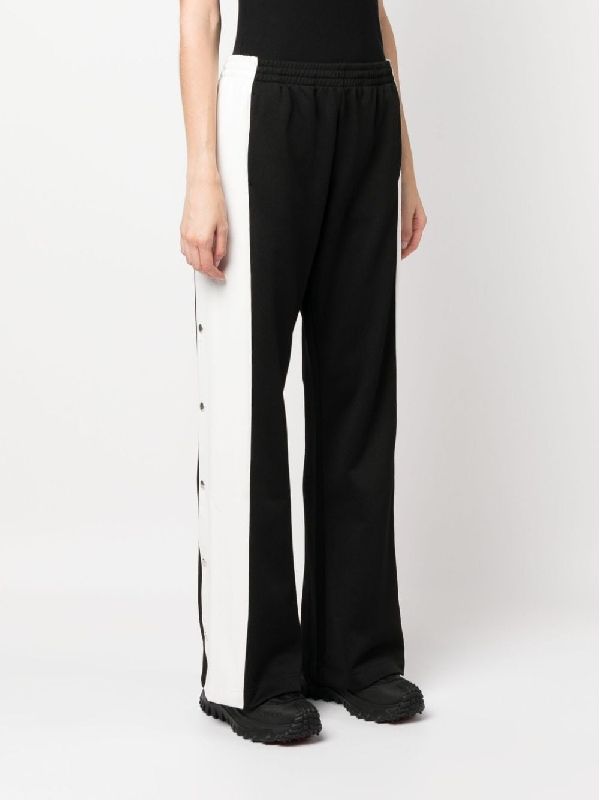 Side Band Cotton Blend Track Pants