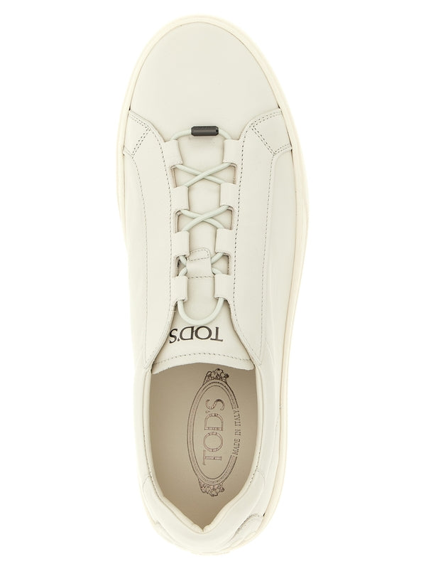 Tod'S White Low Top Sneakers