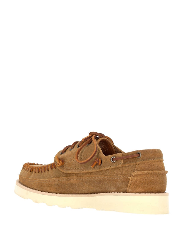 Sebago Beige Boat Shoes
