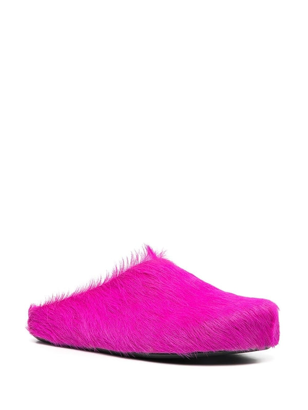 Fur Slip-On Loafers