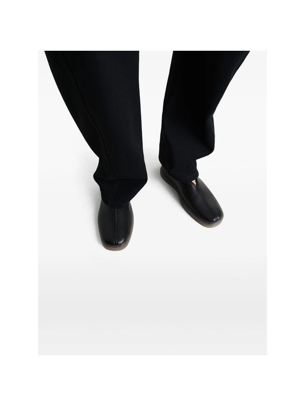 Chinese Square Toe Calfskin Loafer