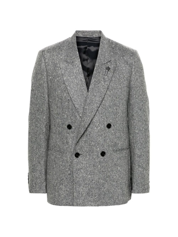 Boutonniere Double Breasted Wool Jacket