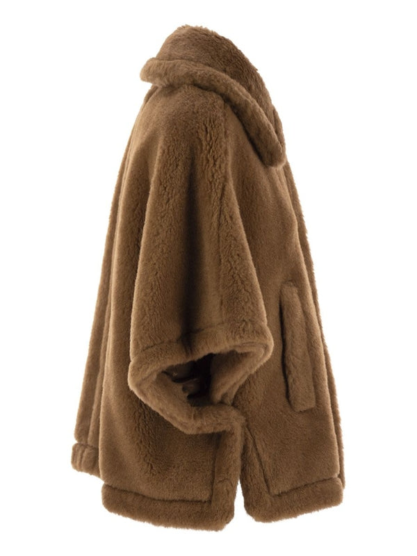 Tenebre Alpaca Cashmere Teddy Cape