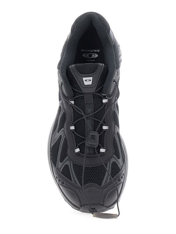 Salomon Black Low Top Sneakers
