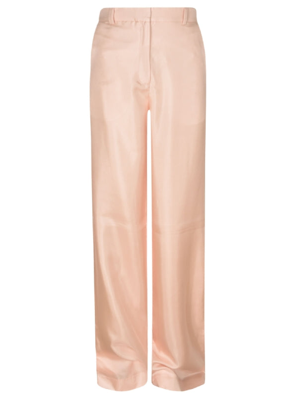 Wide Silk Pants