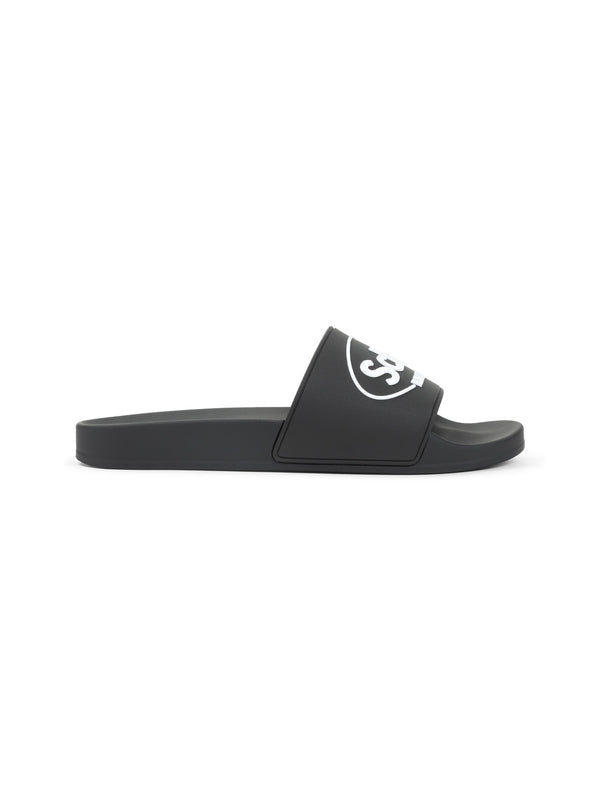 Balenciaga Black Slides
