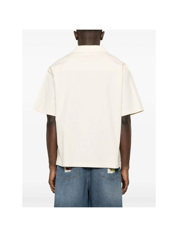 Circus Graphic Printing Cotton
  Short Sleeve Shirt