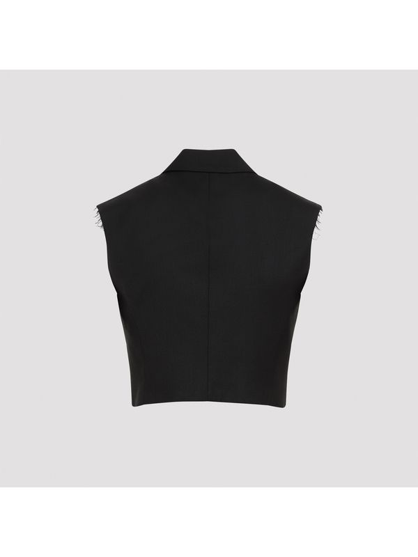 Distress Button Vest