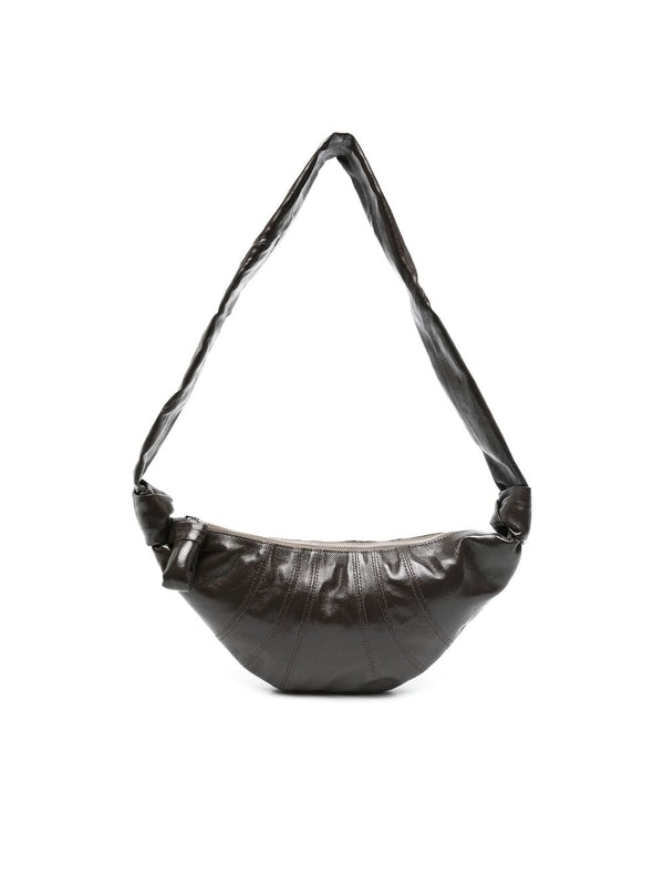 Croissant Coated Cotton Small Crossbody Bag