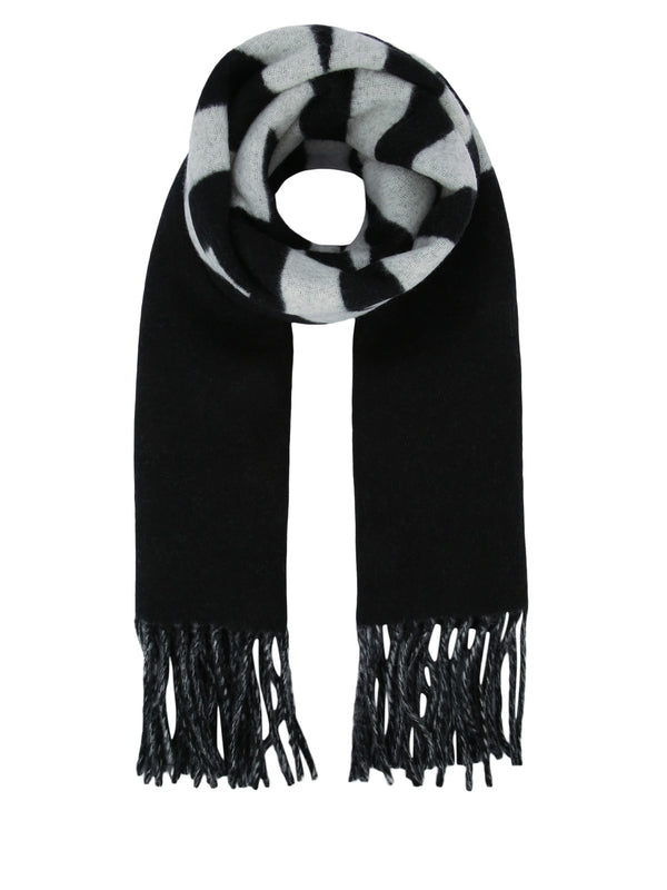 Jacquemus Black Wool Mufflers