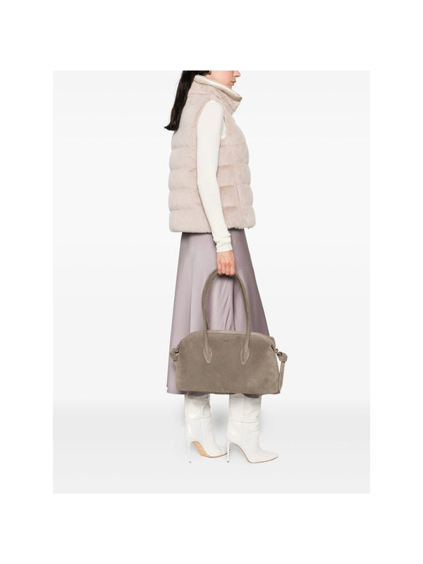 Yuzefi Beige Crossbody & Shoulder Bags