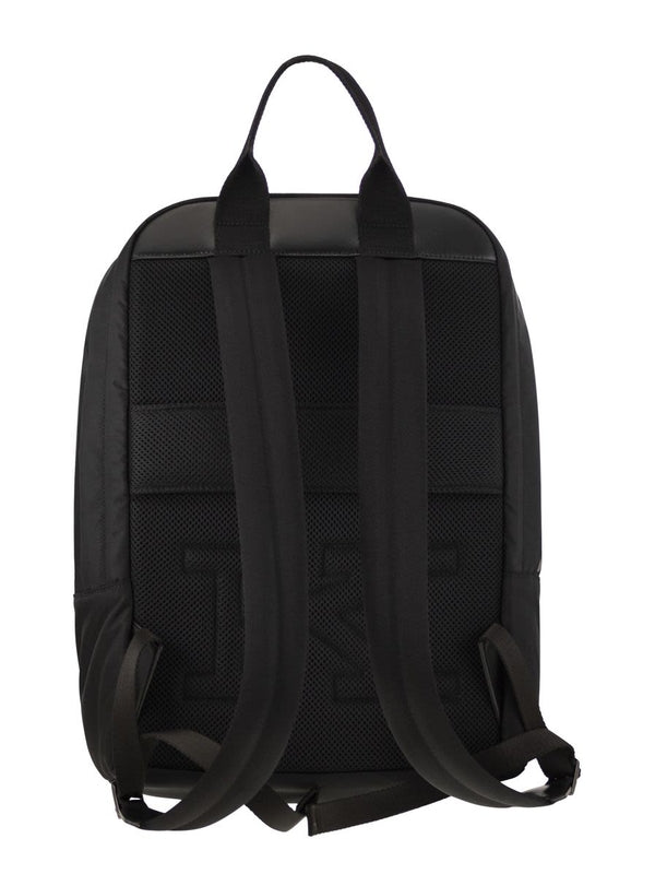 Zaino Metal Logo Nylon Backpack