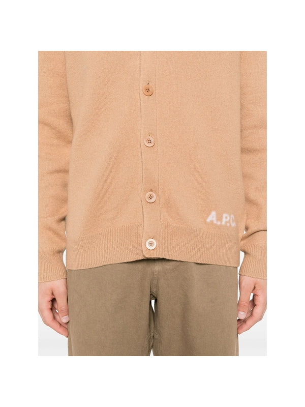 A.P.C. Beige Cardigans