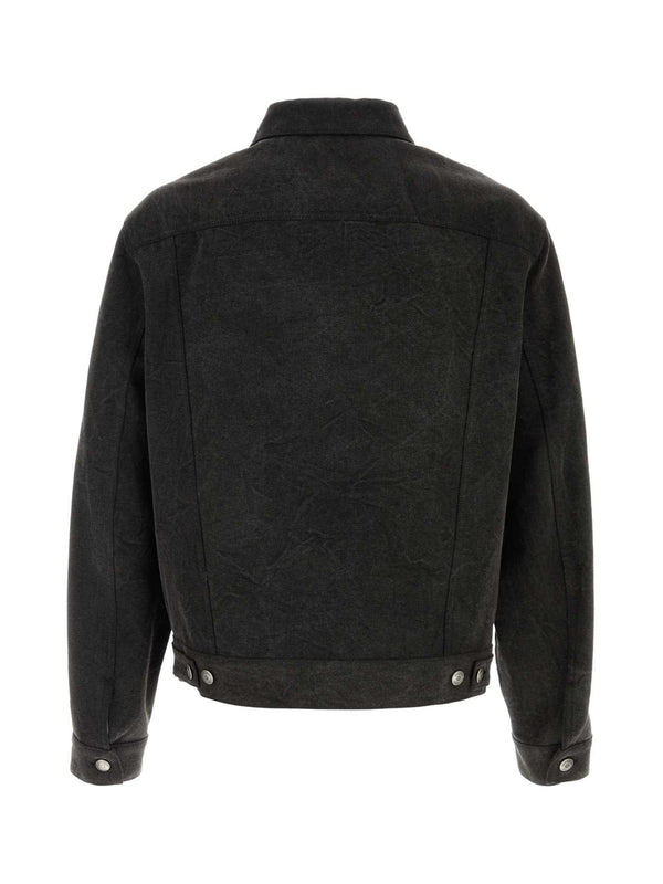 Alexander Mcqueen Black Trucker