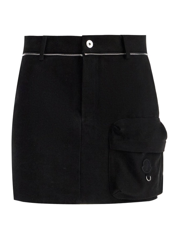 Willow Smith Logo Patch Mini Skirt