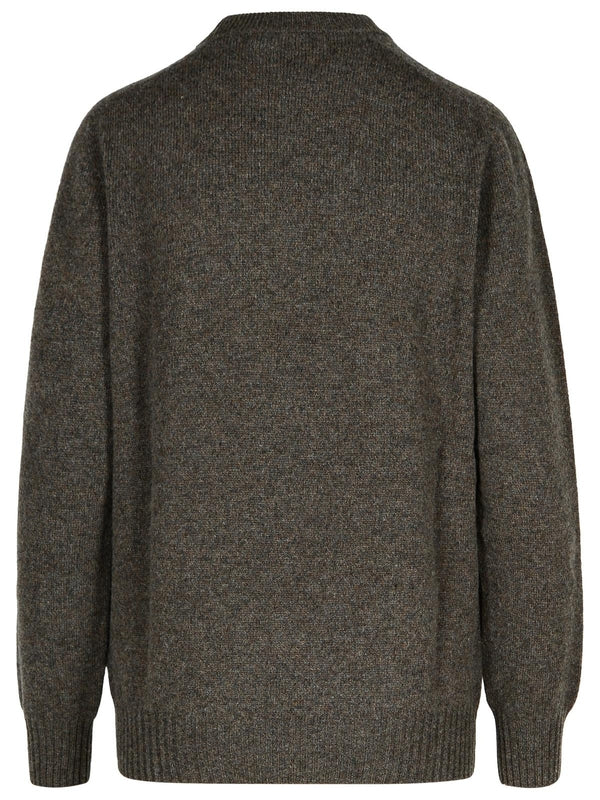 Wool Cashmere Crew Neck Knit - Jente