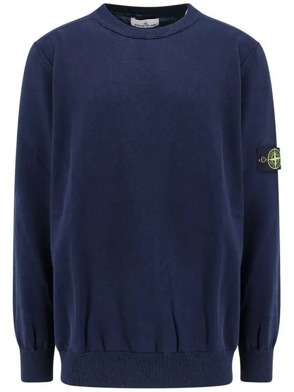 Wappen Patch Cotton Sweater