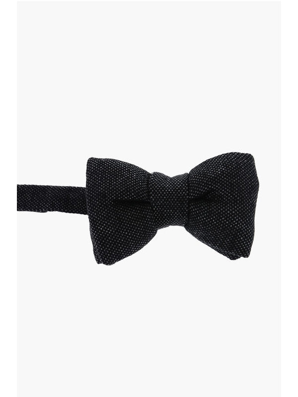 Black Cotton Bow Tie