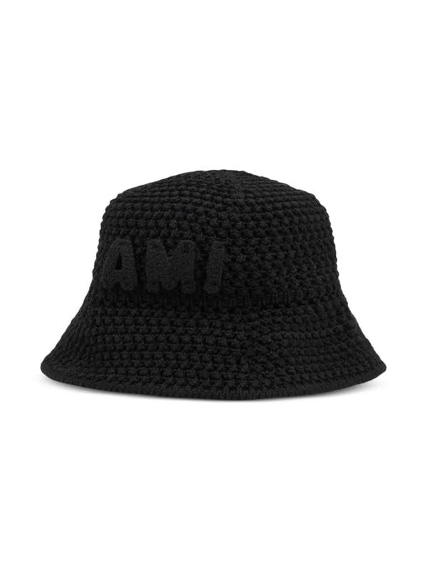 Logo patch bucket hat