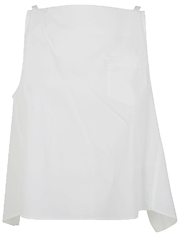 Back Pleated Sleeveless Top