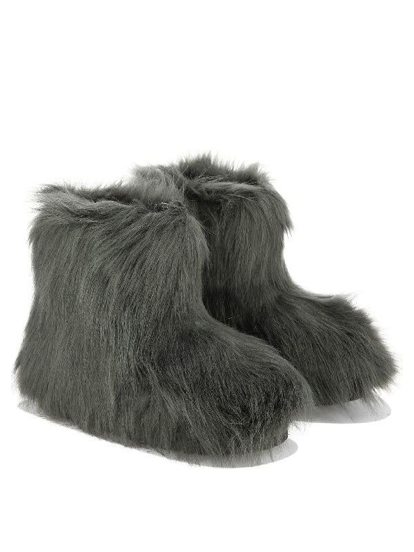 Olivia Fur Ankle Boots