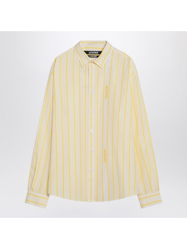 Simon Logo Stripe Shirt