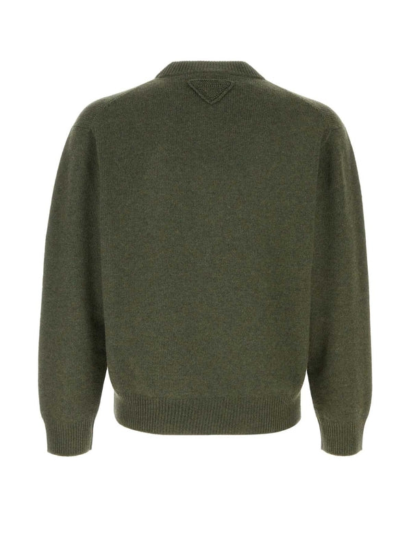 Prada Green Knitted