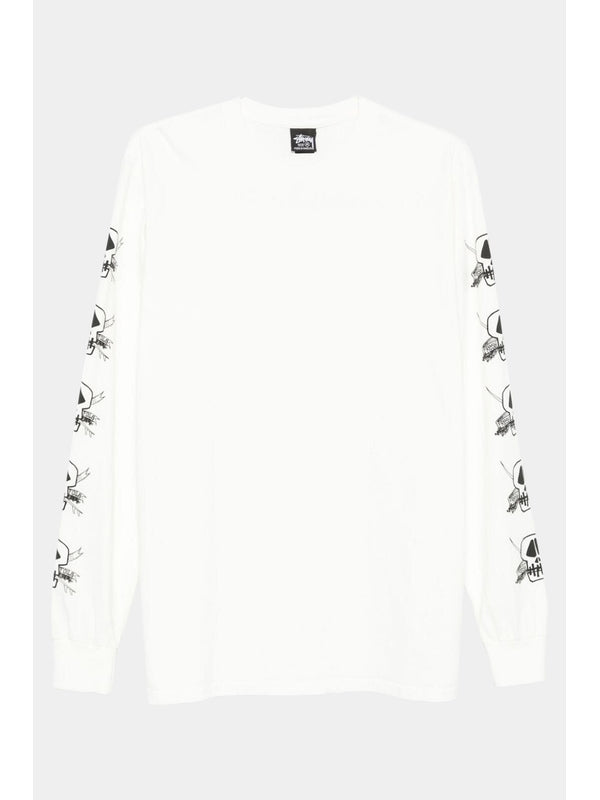 Stussy White Long Sleeve