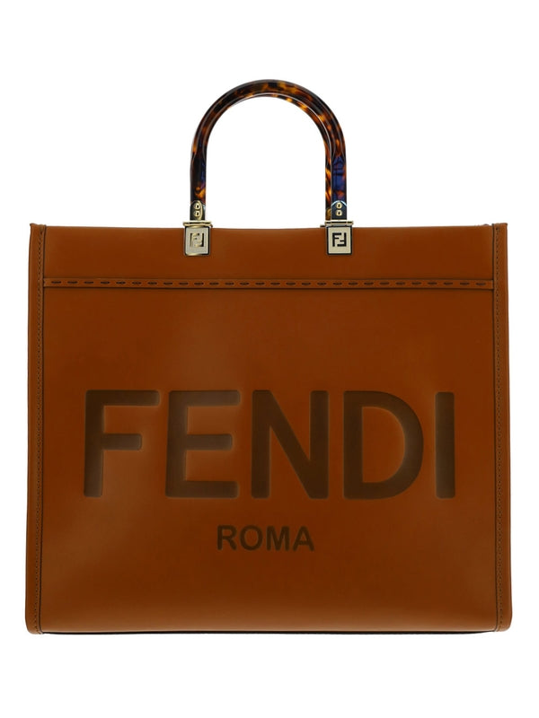 FENDI - Sunshine Leather Medium Tote Bag - Jente