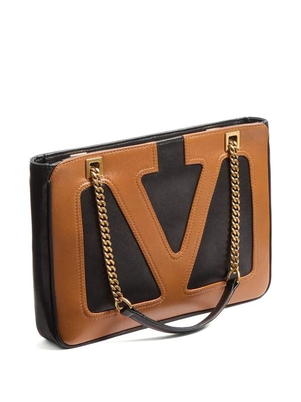 Viva Superstar Leather Small Tote Bag