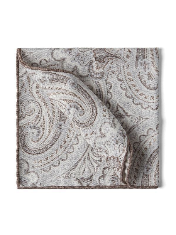 Paisley Printing Silk Handkerchief