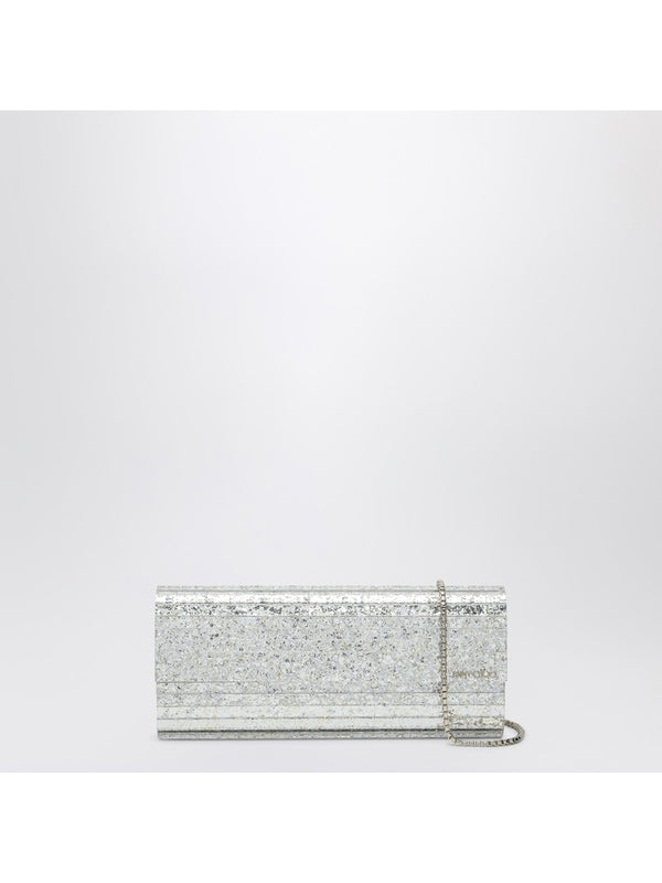 Sweetie Glitter Embellished Clutch Bag