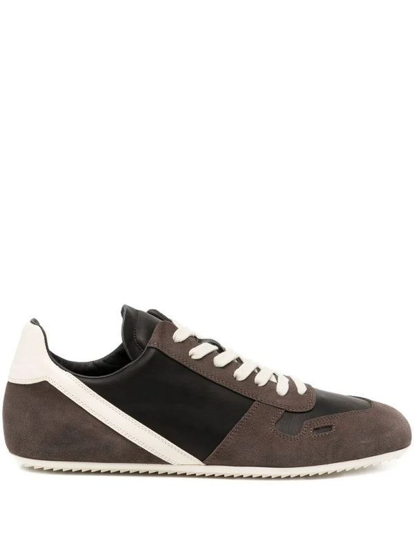 Rick Owens Brown Low Top Sneakers
