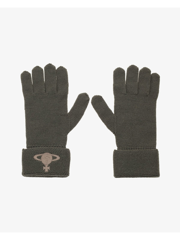 Vivienne Westwood Green Wool Gloves
