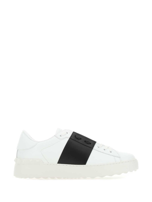 Valentino White Low Top Sneakers