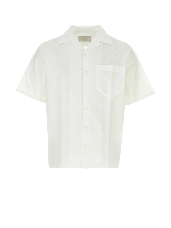 Triangle Patch Pocket Short Sleeve Shirt